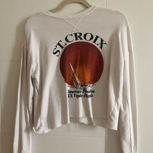 Brandy Melville Graphic Long Sleeve T